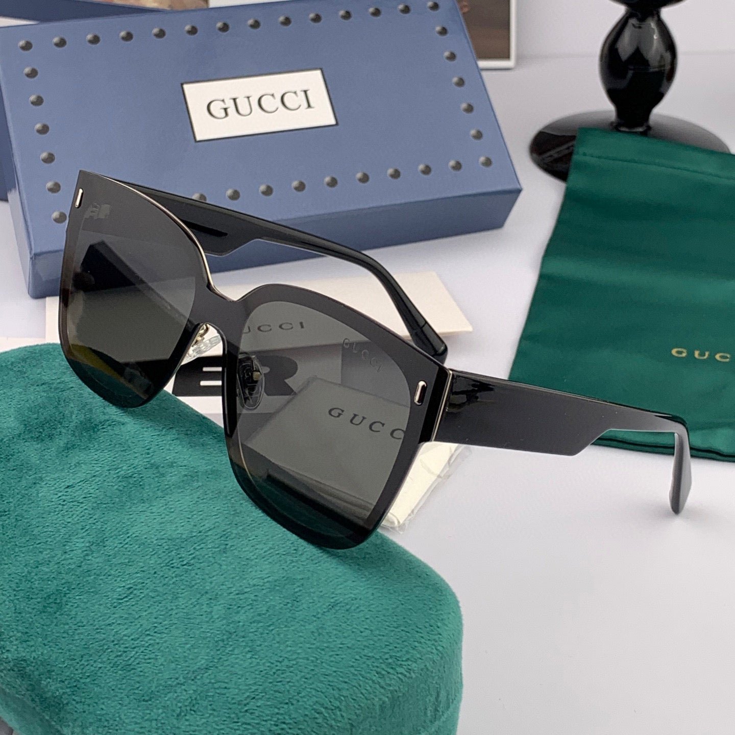 SQUARE FRAME SUNGLASSES G9316 IN ACETATE - Image 3