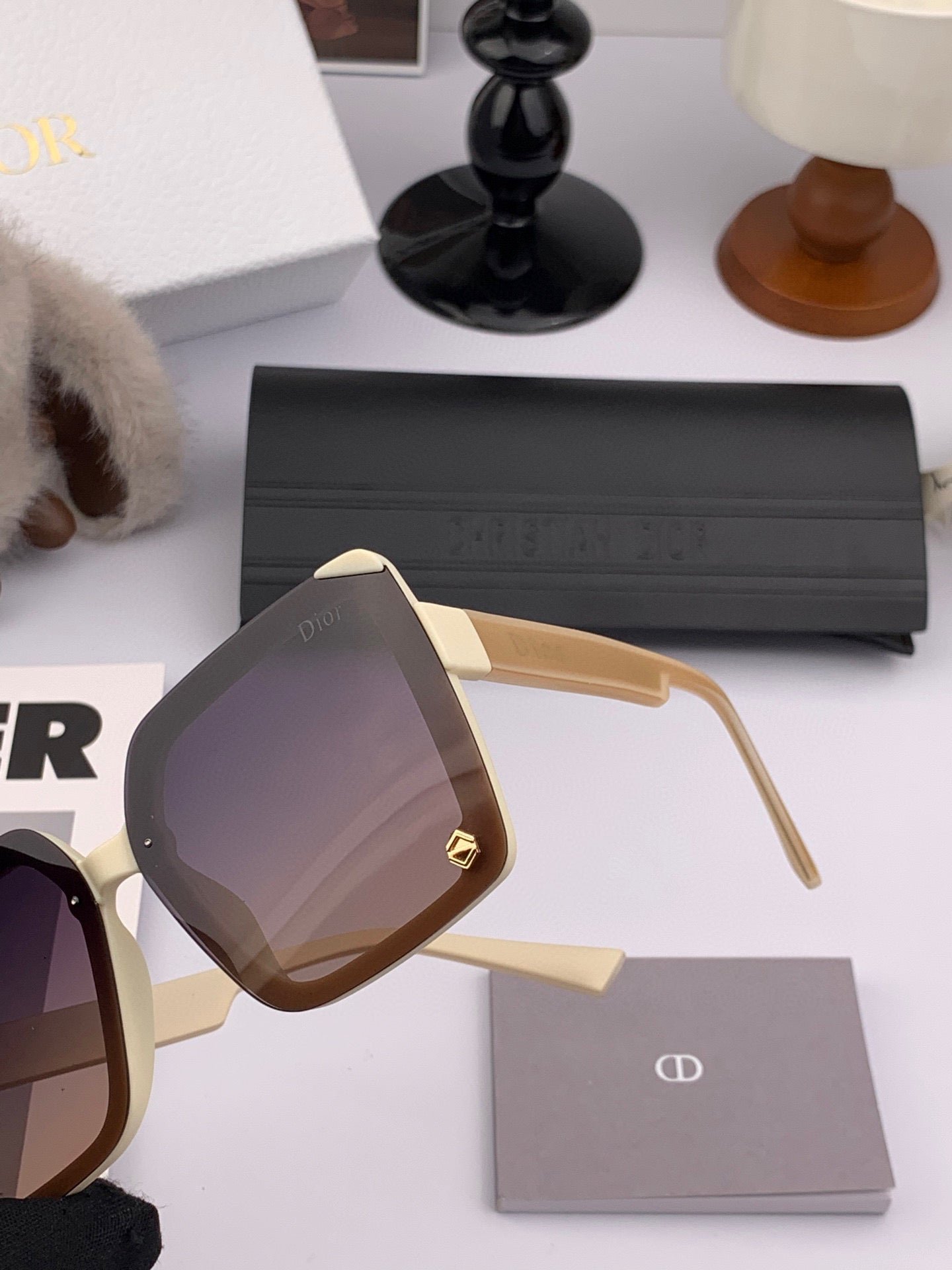 Alternative view of DIOR MONTAIGNE SUNGLASS D7191 IN ACETATE