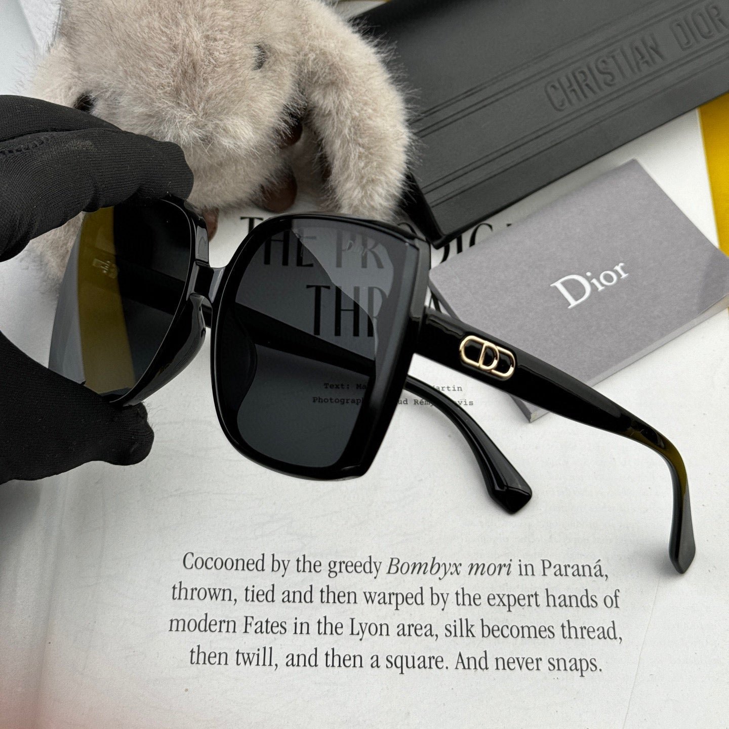 DIOR MONTAIGNE SUNGLASS CD3311 IN ACETATE - Image 3