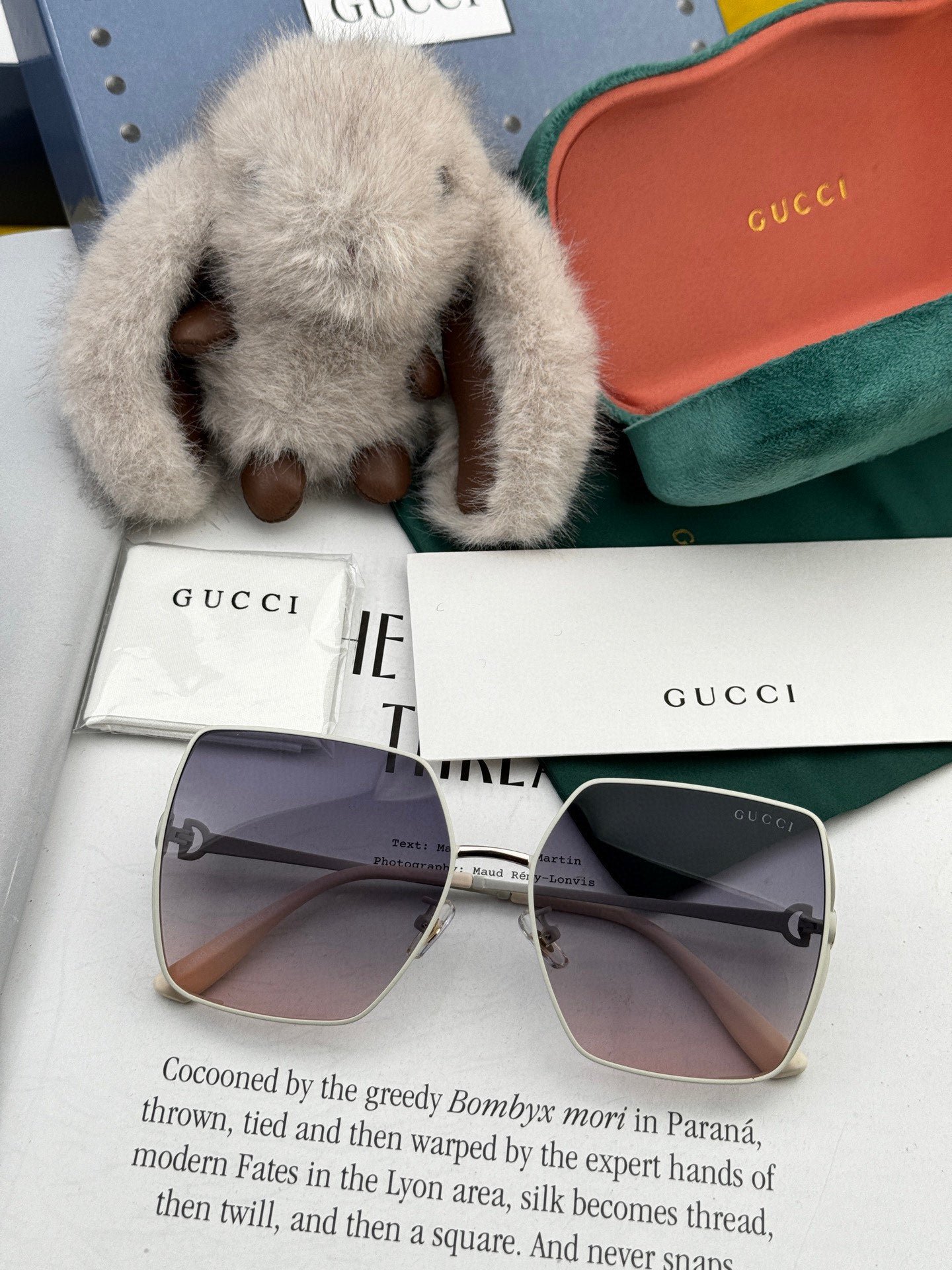 SQUARE FRAME SUNGLASSES G9638 IN METAL - Image 6