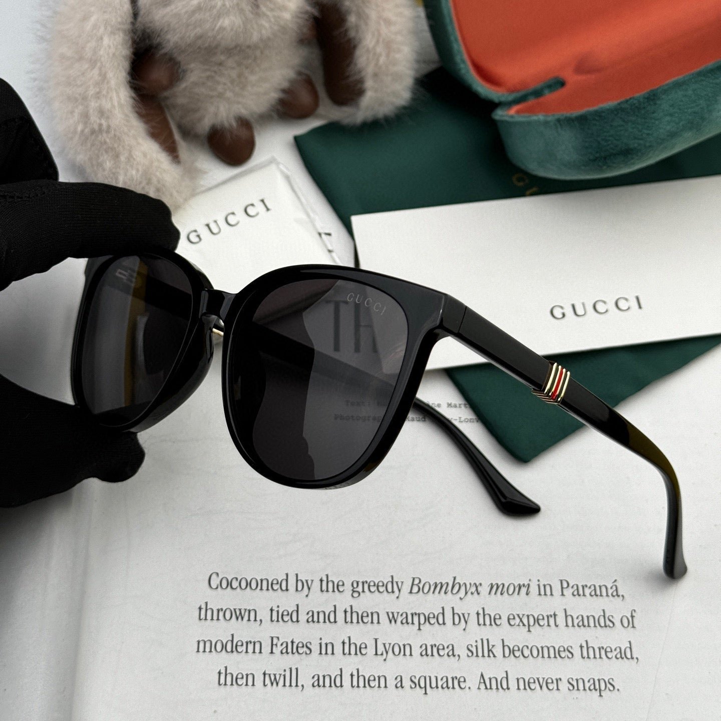 Alternative view of ROUND FRAME SUNGLASSES G37721 IN ACETATE