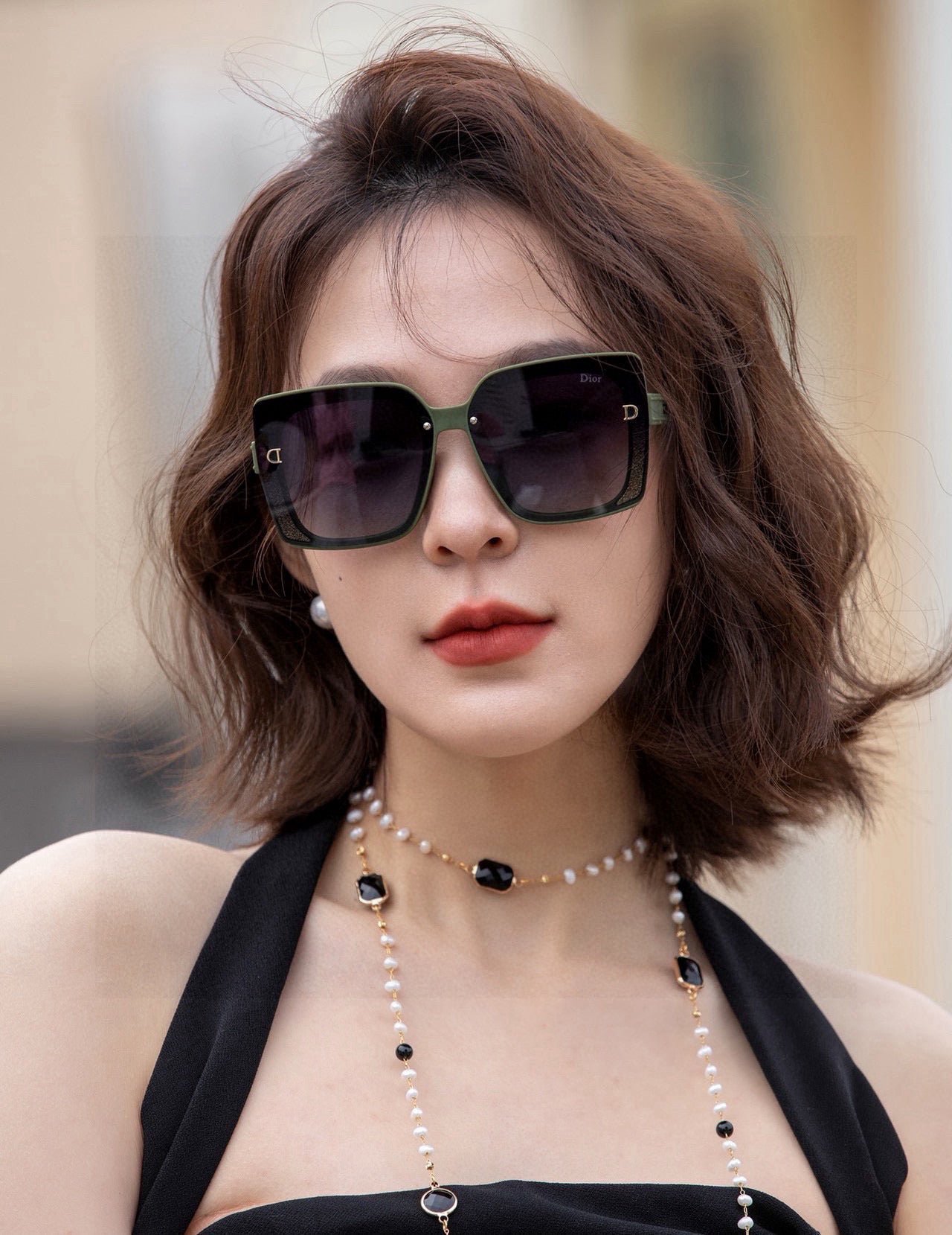 DIOR MONTAIGNE SUNGLASS CD1615 IN ACETATE - Image 5