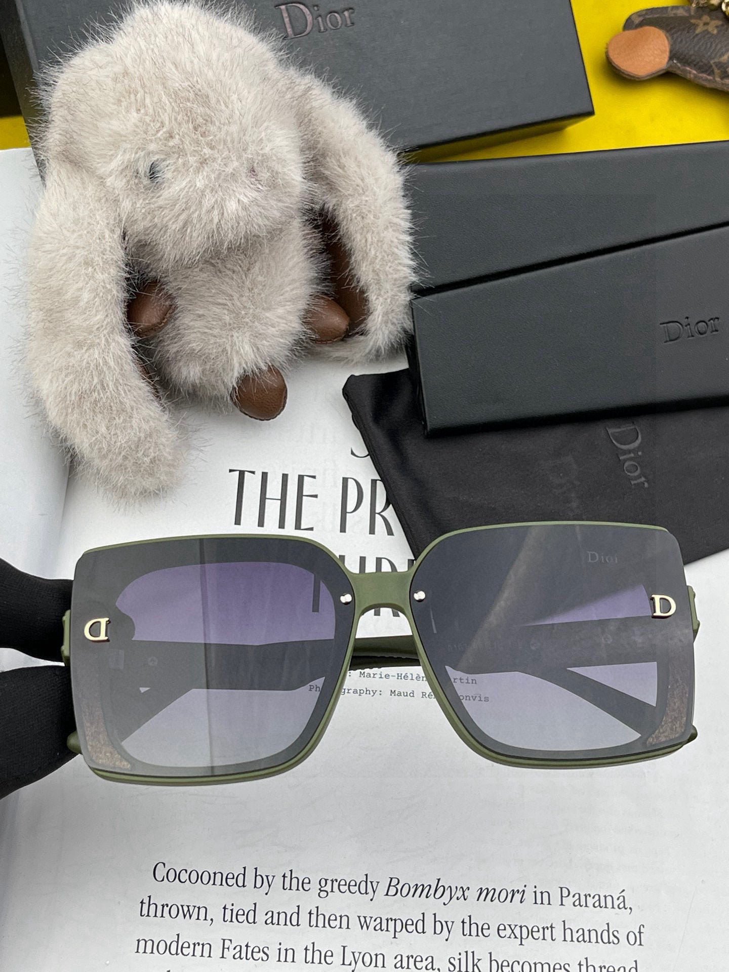 DIOR MONTAIGNE SUNGLASS CD1615 IN ACETATE - Image 6