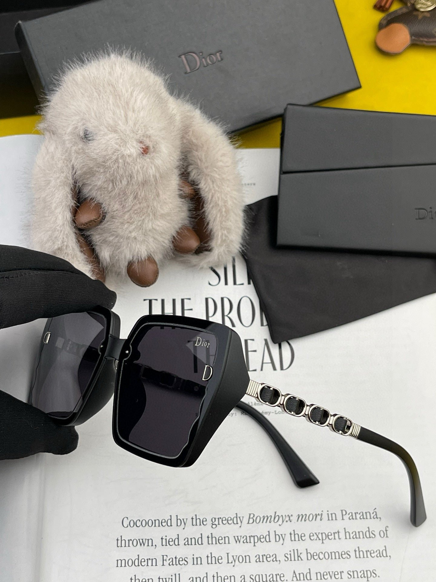 Alternative view of DIOR MONTAIGNE SUNGLASS CD5302 IN ACETATE EMBOSSED LOGO
