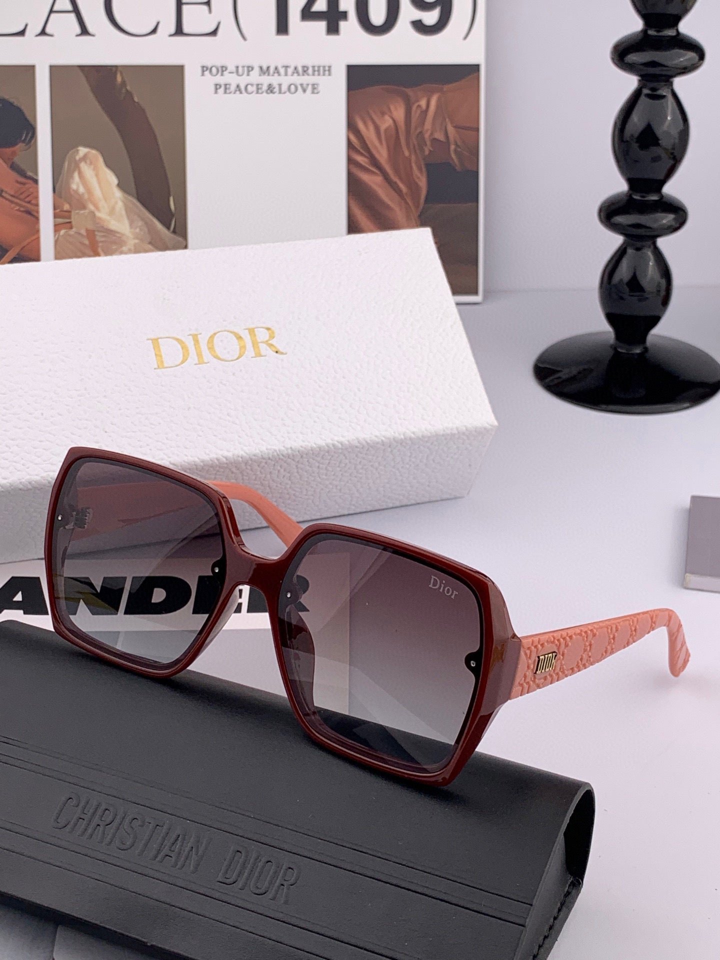 DIOR MONTAIGNE SUNGLASS CD0822 IN ACETATE - Image 3