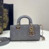 Dior Small D-Joy Bag 22 Grey Lambskin