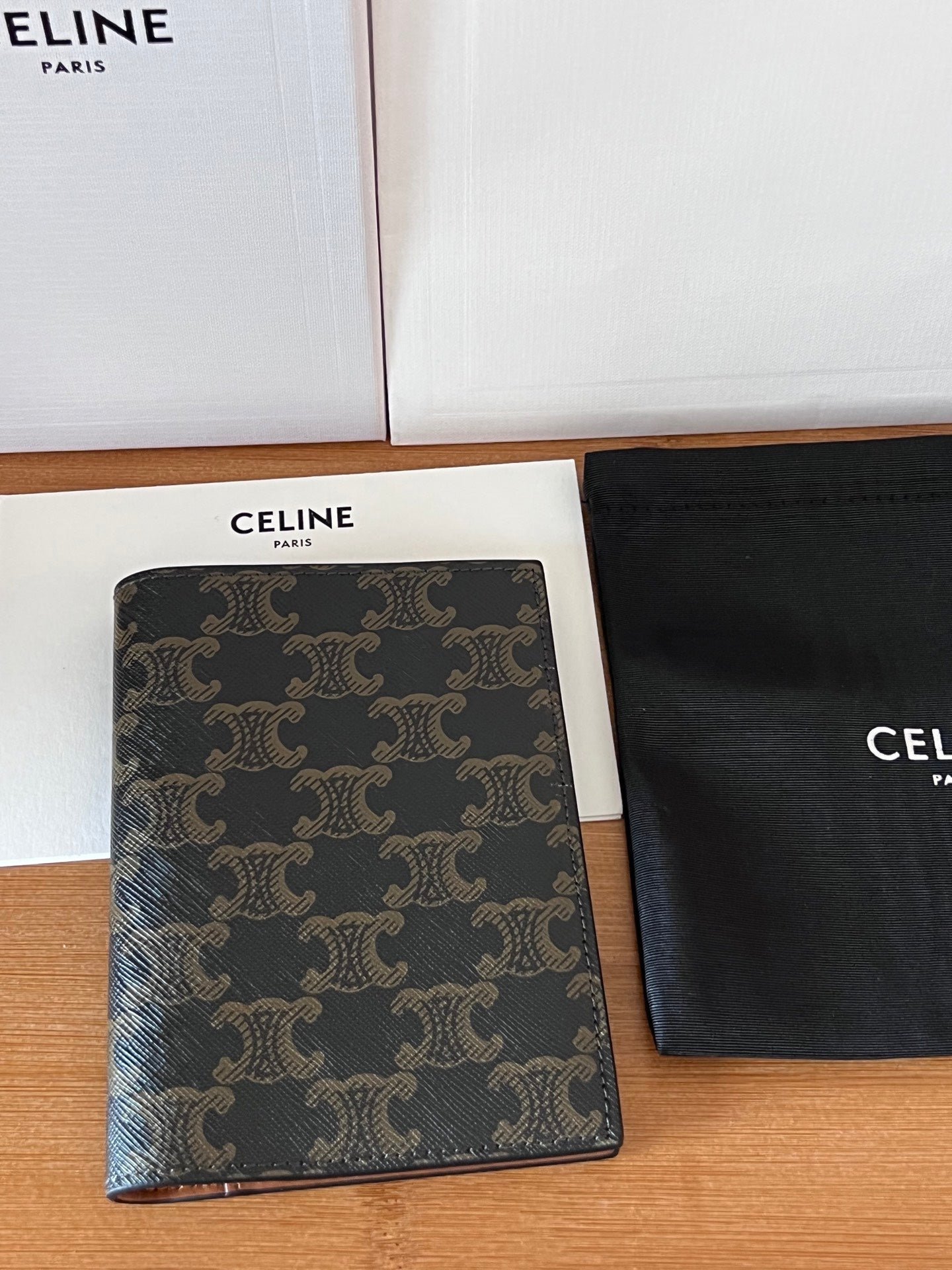 CELINE Triomphe Passport Cover - Image 6
