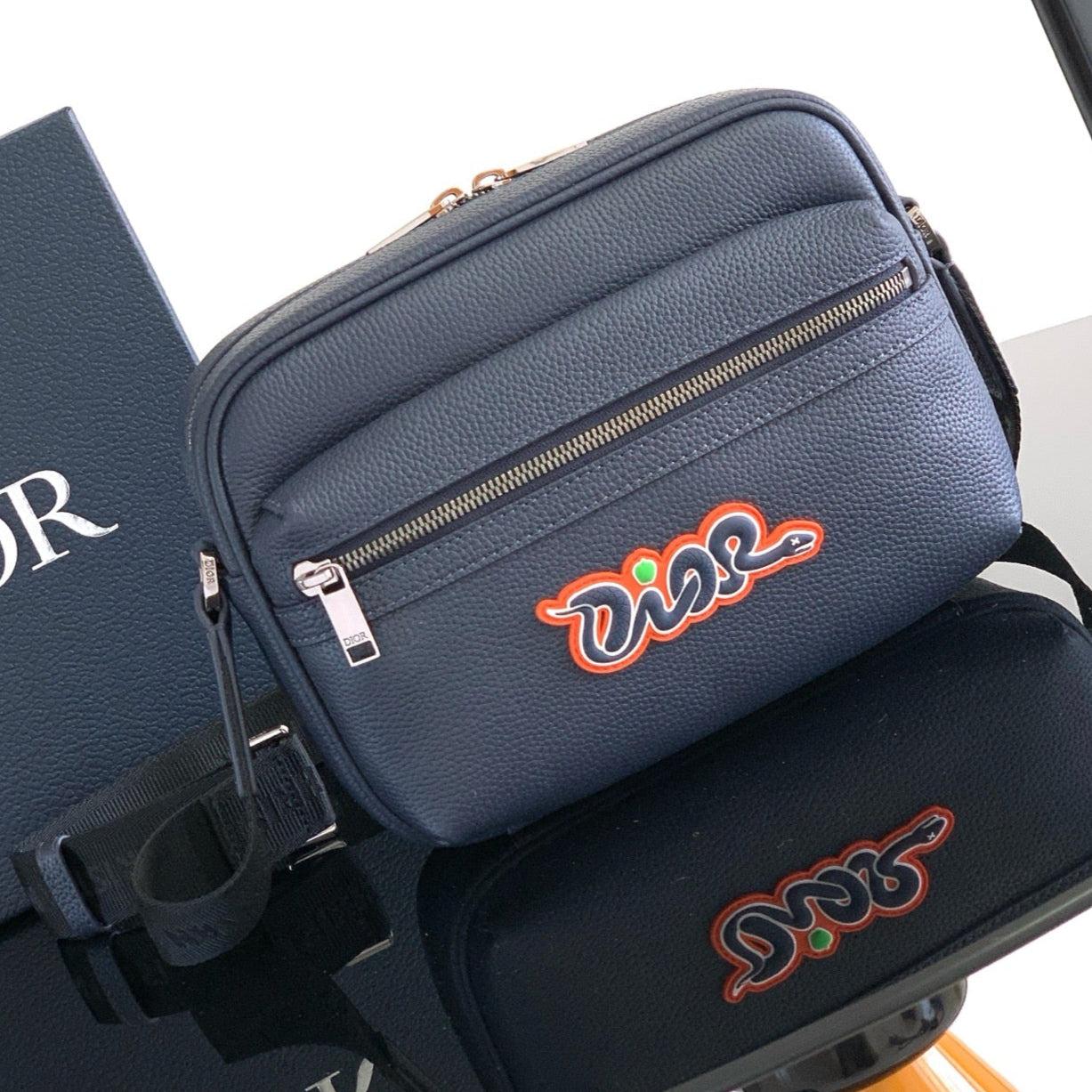 Dior Rider 2.0 Graffiti Messenger Bag
