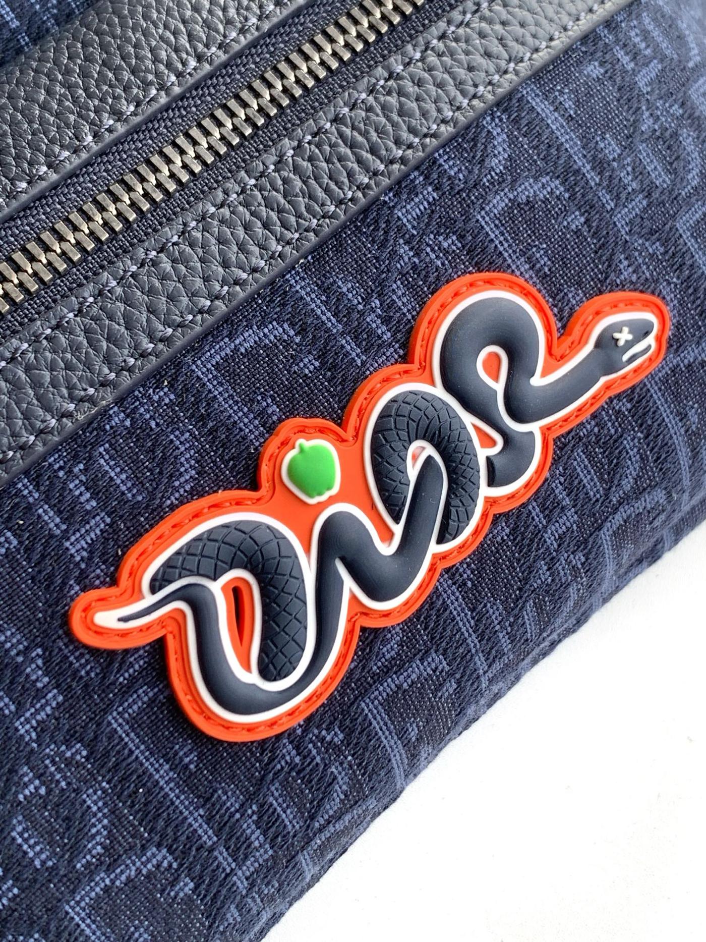 Dior Rider 2.0 Navy Oblique Waist Bag - Image 8