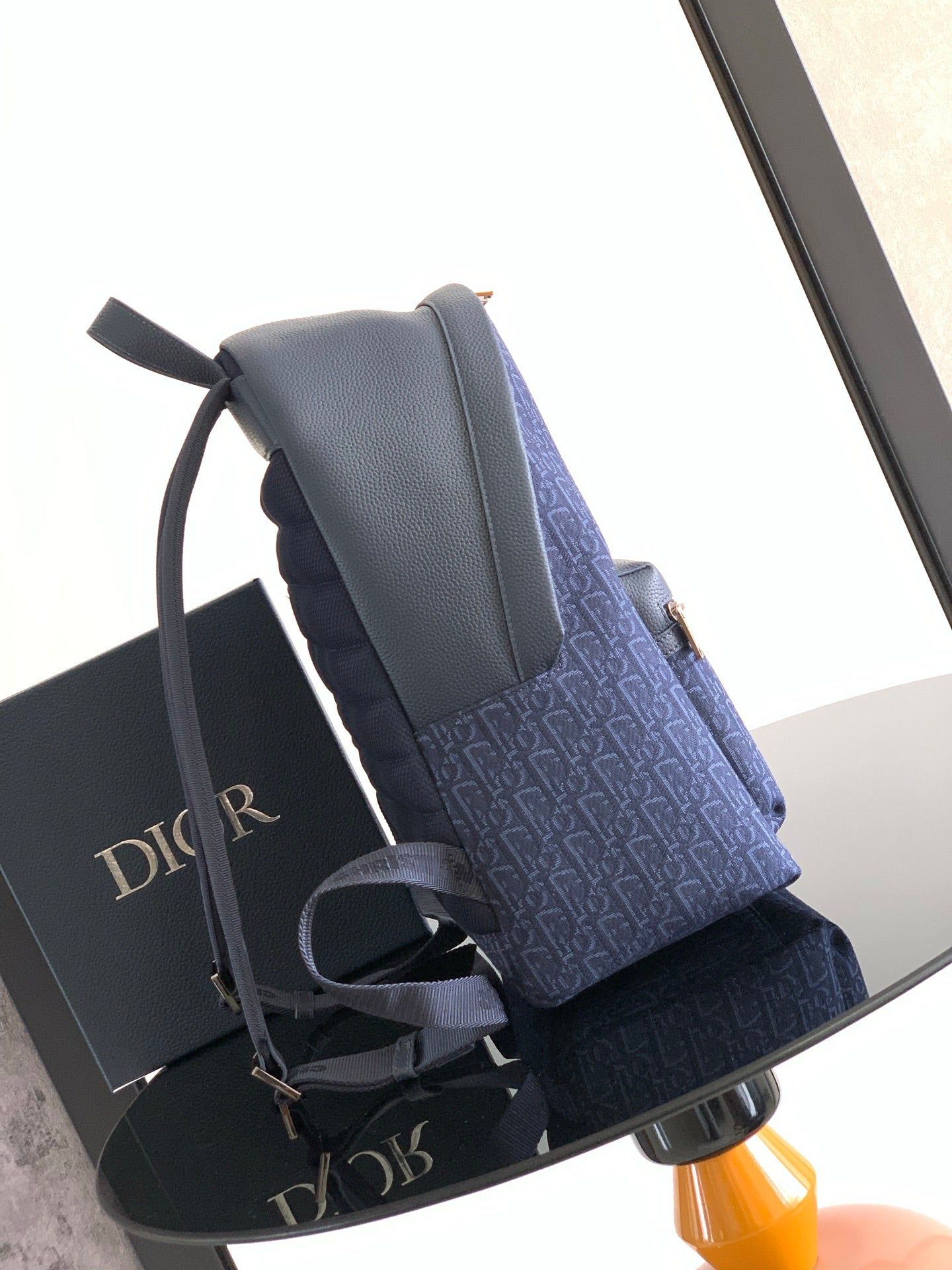 Dior Rider 2.0 Navy Oblique Backpack - Image 3