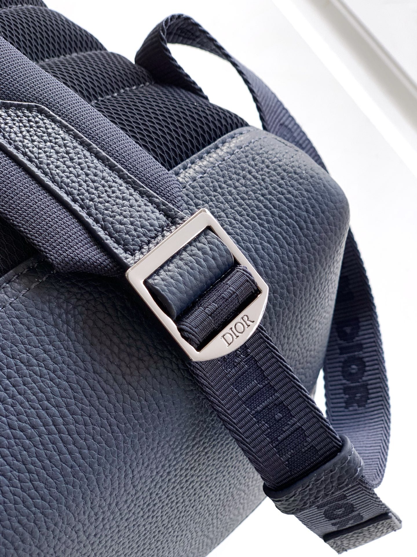 Alternative view of Dior Saddle Series Matte Grain Calfskin Letter Backpack