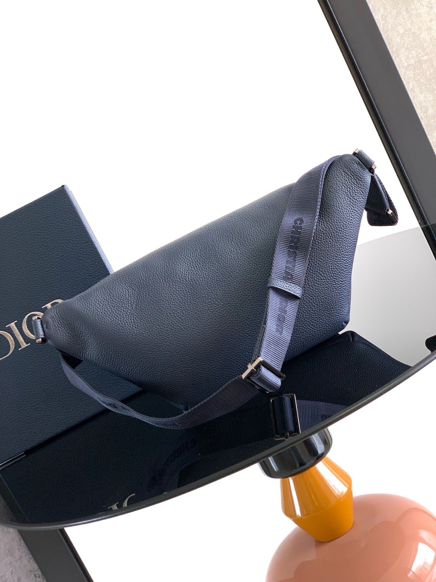 Dior Saddle Series Textured Grain Calfskin Letter Pack - Image 7