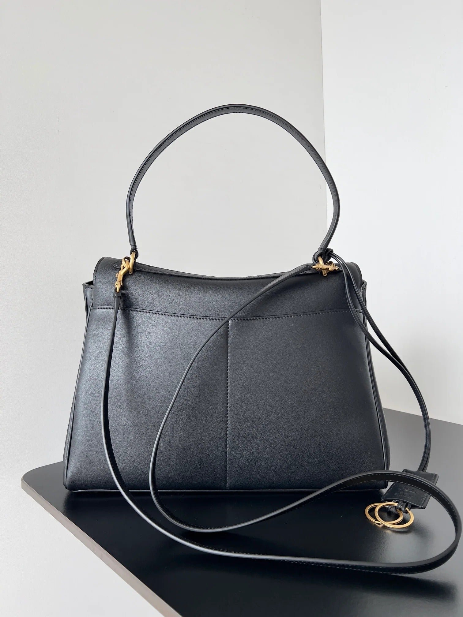 Alternative view of Balenciaga Rodeo Medium 35cm Black Calfskin