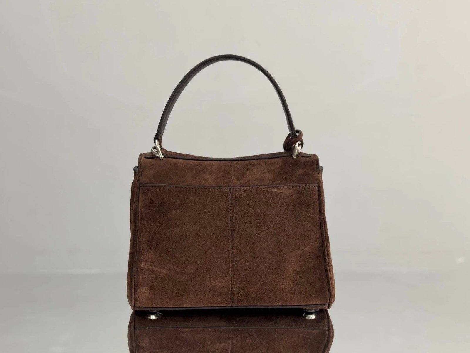 Alternative view of Balenciaga Rodeo Coffee Suede 22cm