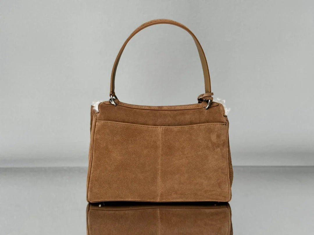 Alternative view of Balenciaga Rodeo Small 29cm Brown Suede