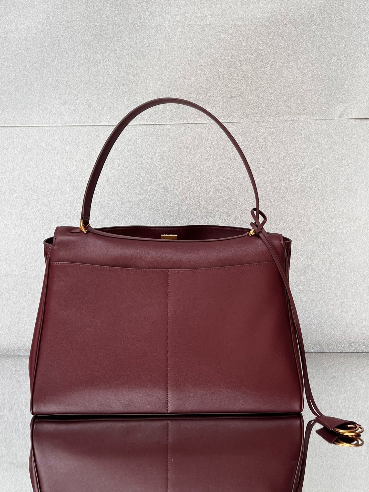 Alternative view of Balenciaga Rodeo Large 40cm Burgundy Calfskin