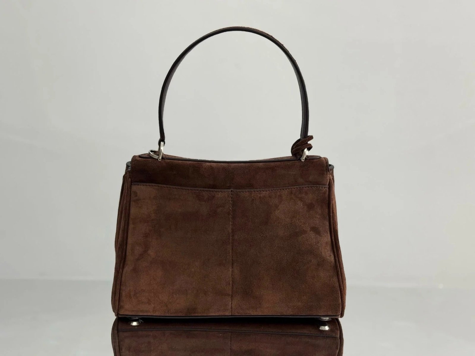 Alternative view of Balenciaga Rodeo Coffee Suede 29cm