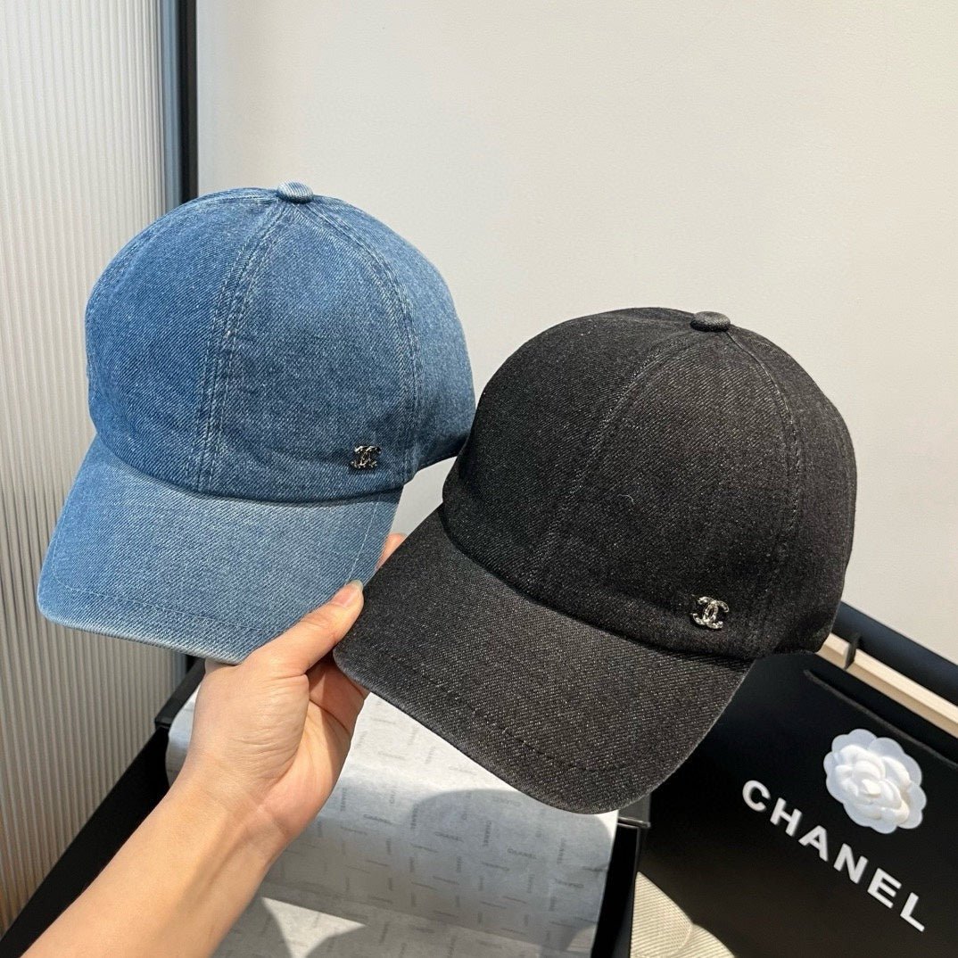 Alternative view of BASEBALL HAT DENIM CHARCOAL GRAY 673993