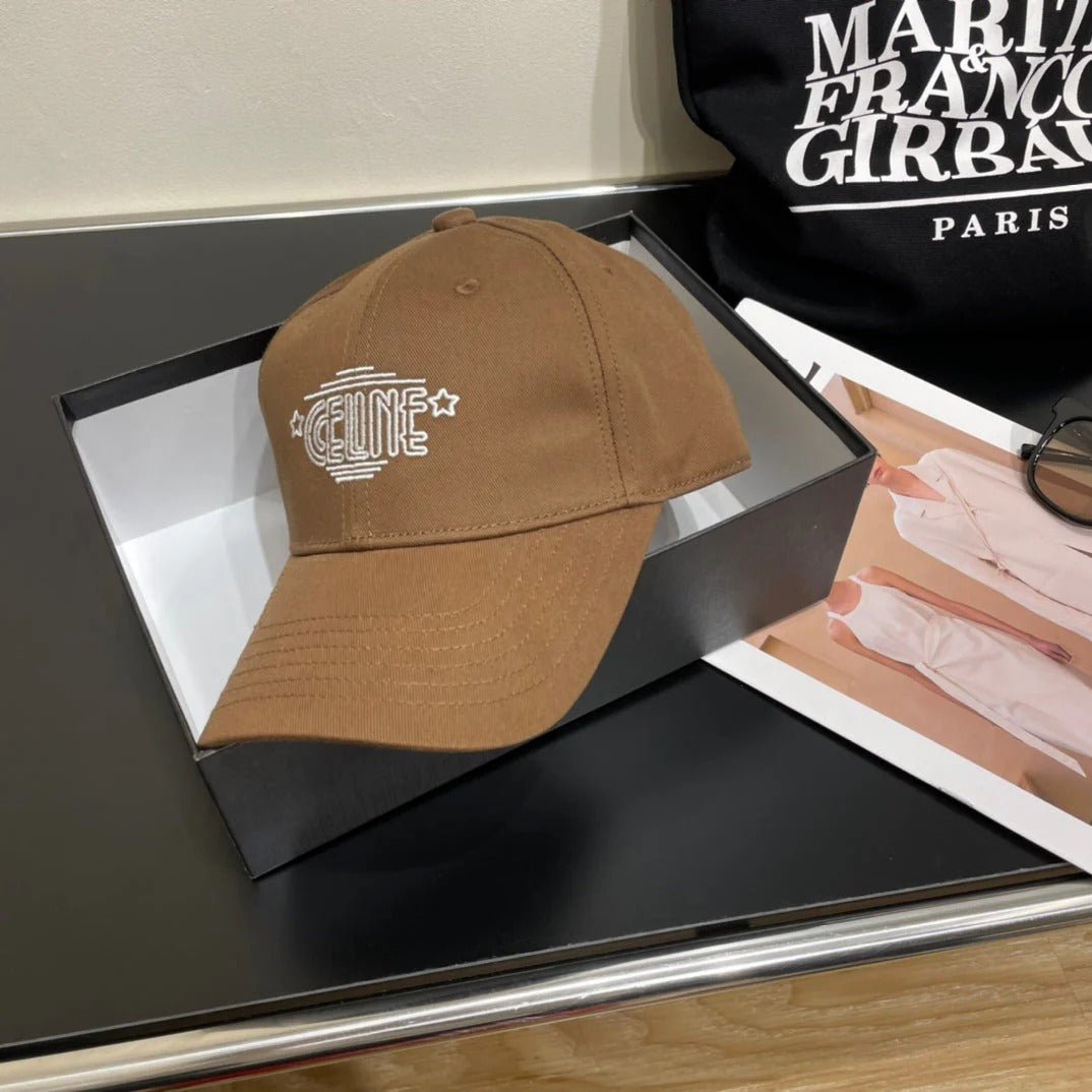 Alternative view of Celine 25S Brown Canvas Baseball Cap