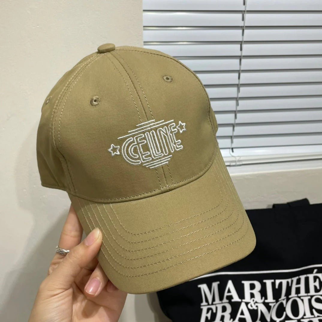 Alternative view of Celine 25S Mustard Canvas Baseball Cap