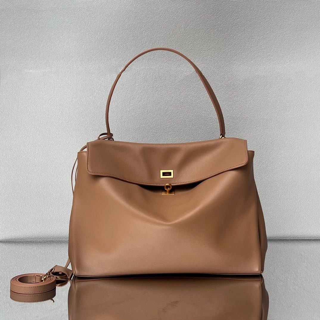 Balenciaga Rodeo Large 40cm Brown Calfskin