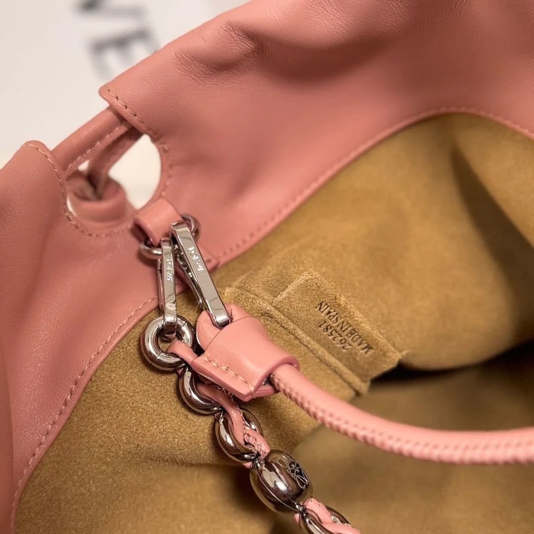 Loewe 2026 Medium Flamenco Purse 30cm Pink Nappa Lambskin - Image 8