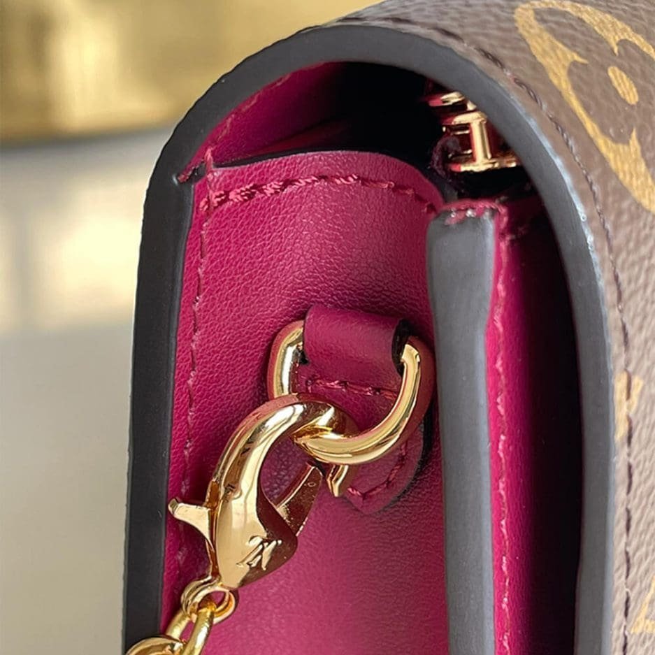 Louis Vuitton Flore Chain WOC Fuchsia - Image 6