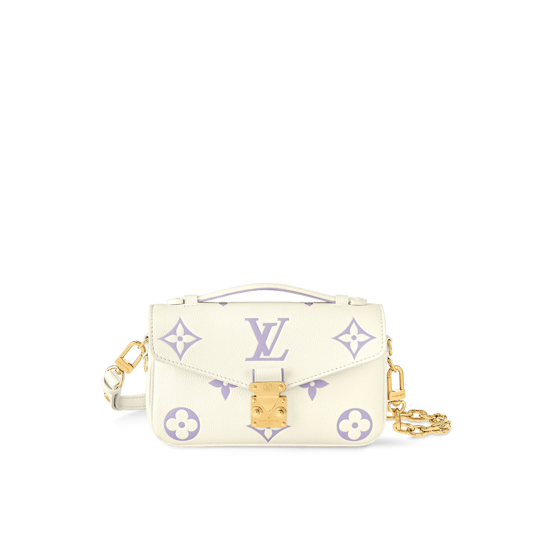 Louis Vuitton Métis East West Latte Purple