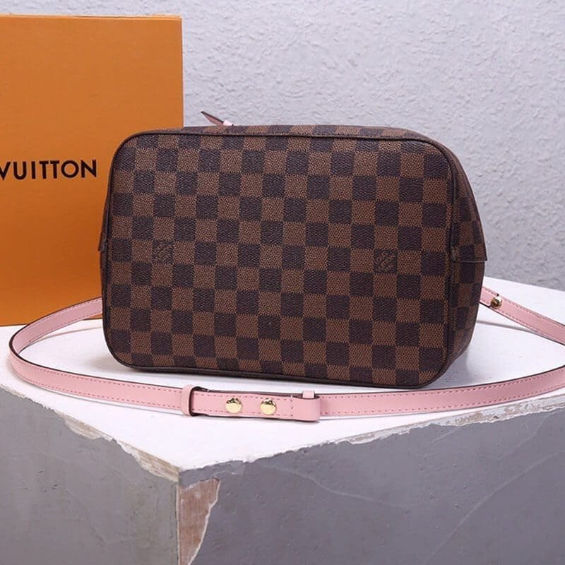 Louis Vuitton Noe MM Pink Damier Bucket - Image 6
