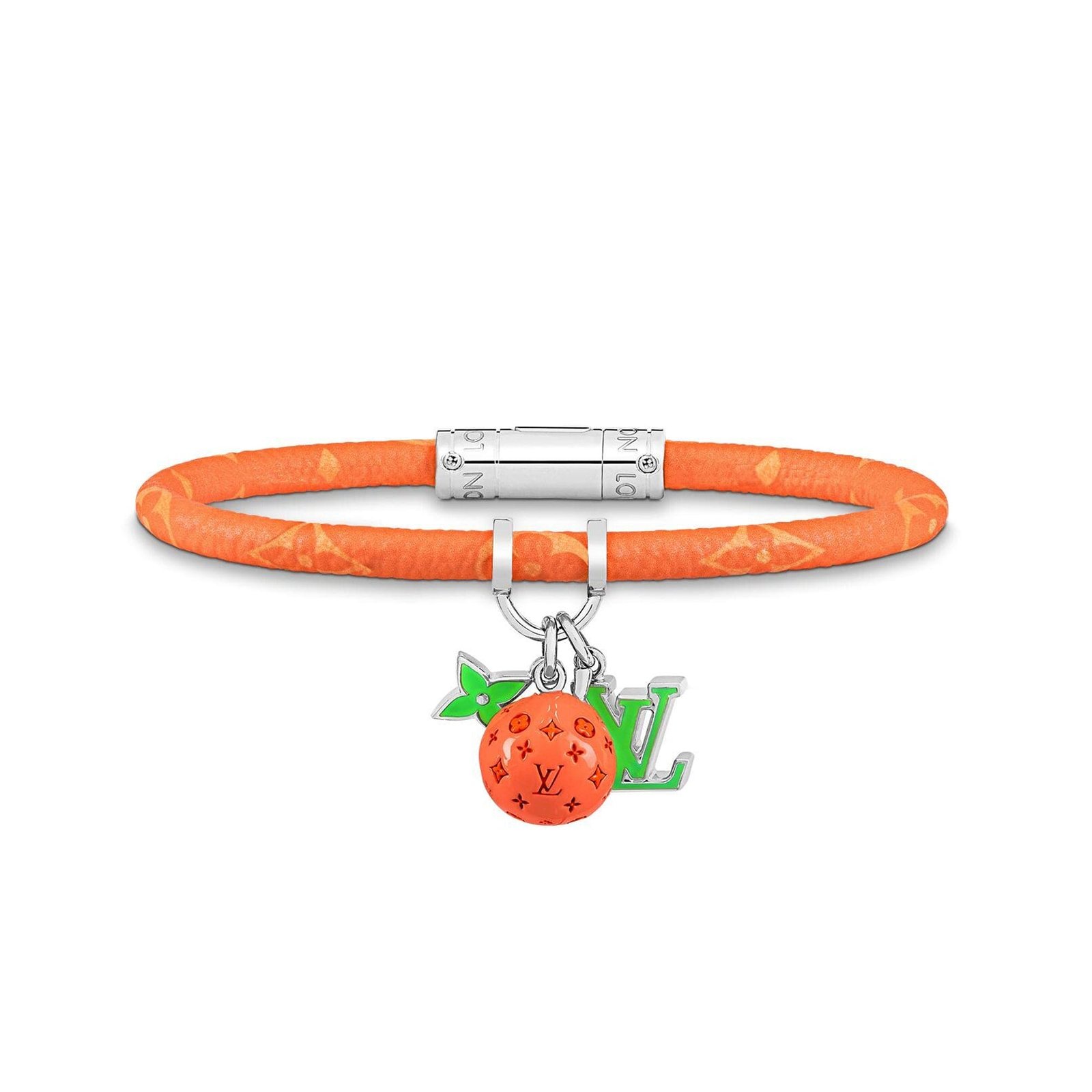 LV Orange Monogram Bracelet - Image 2