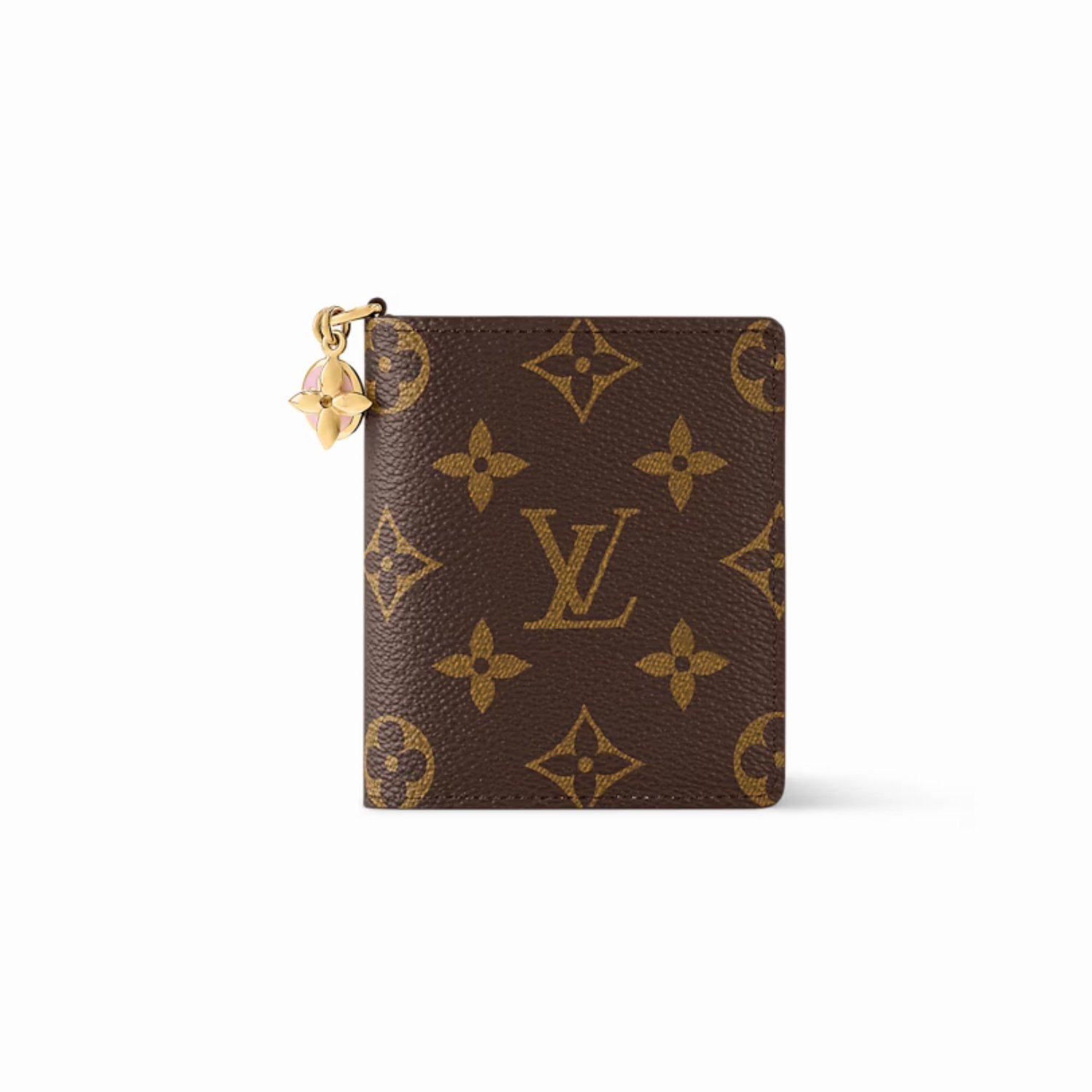 Louis Vuitton LV Charms Pocket Wallet Monogram/Pink For Women 3.9in/10cm M14718 - TEMAFES