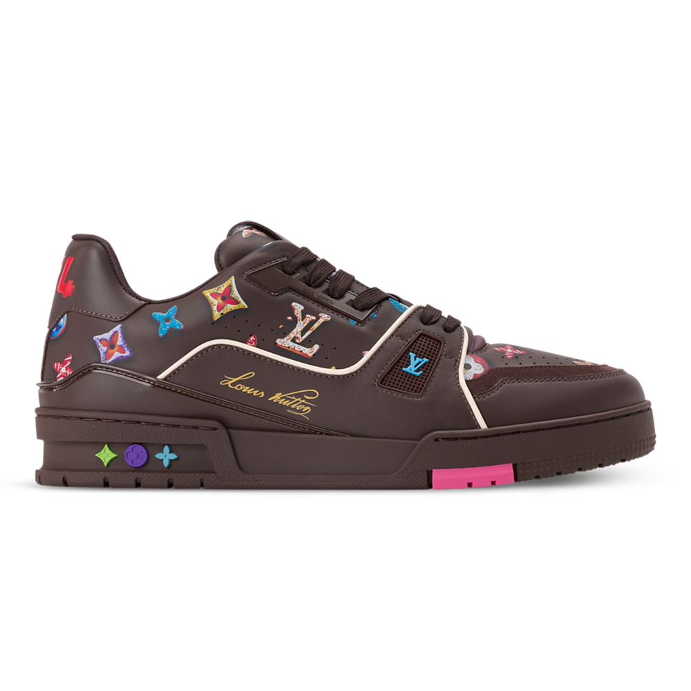 LV Trainer Sneaker Coordinates With The Season's Monogram Donuts