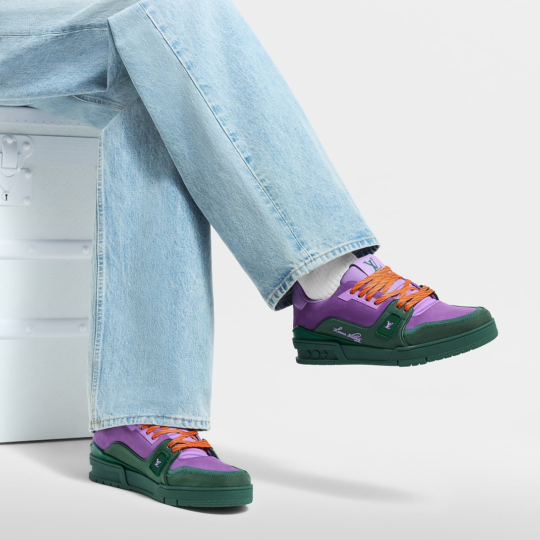LV Trainer Sneaker Waterproof Nubuck Leather - Image 6