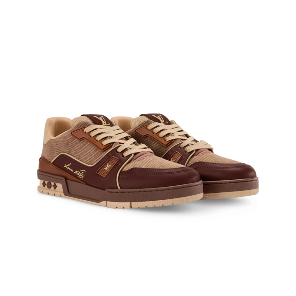 Alternative view of Louis Vuitton LV Trainer Sneaker 'Tyler the Creator Mocha'