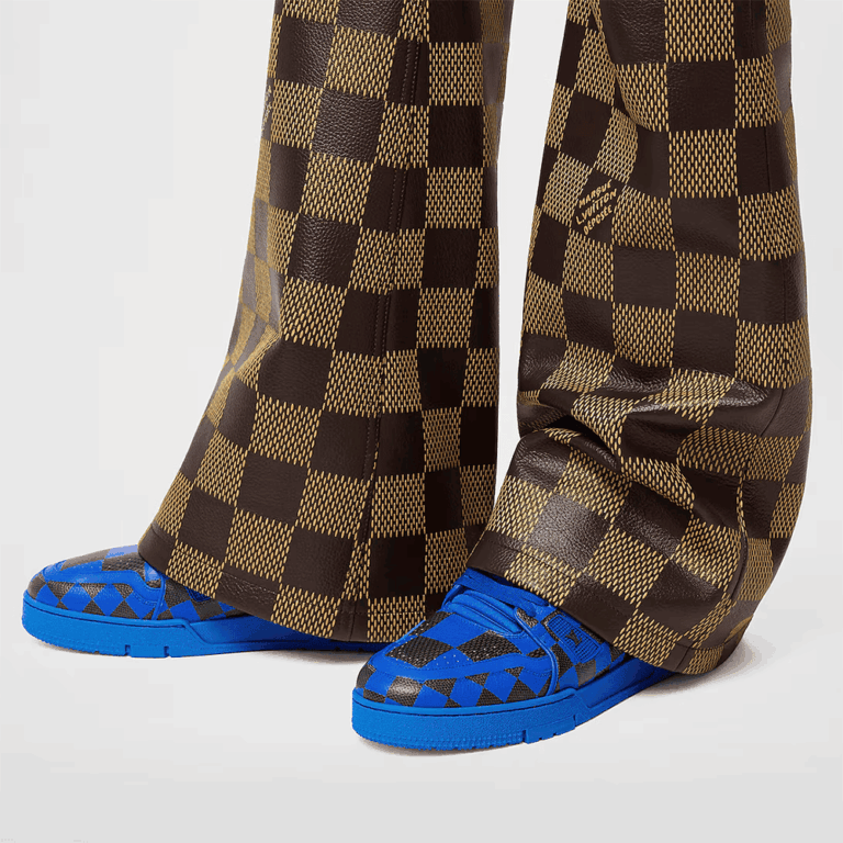 Louis Vuitton LV Trainer Sneaker 'DarkBlue' - Image 4