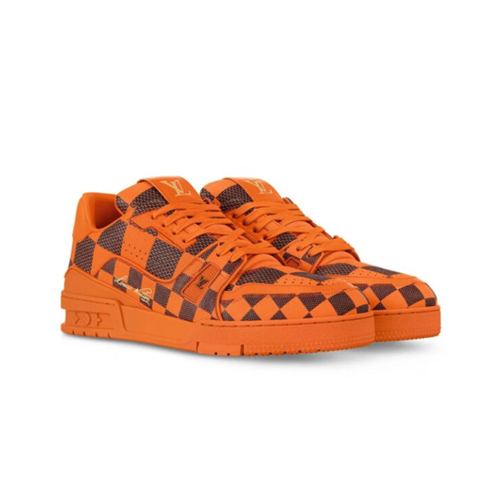 Alternative view of Louis Vuitton LV Trainer Sneaker 'DarkOrange'