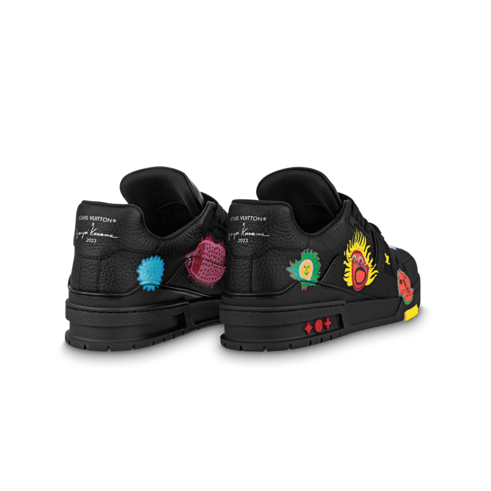 Alternative view of Louis Vuitton LV Trainer Sneaker x Yayoi Kusama 'Black Print'
