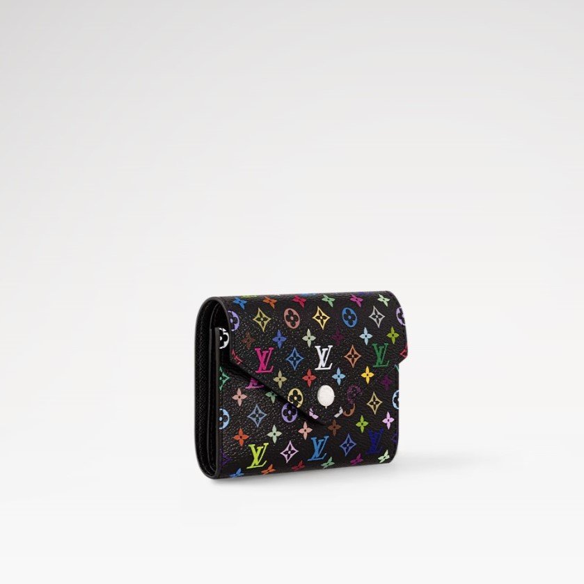 Alternative view of Louis Vuitton LV x TM Victorine Wallet Multicolore Noir For Women 4.7in/12cm M14163 - TEMAFES