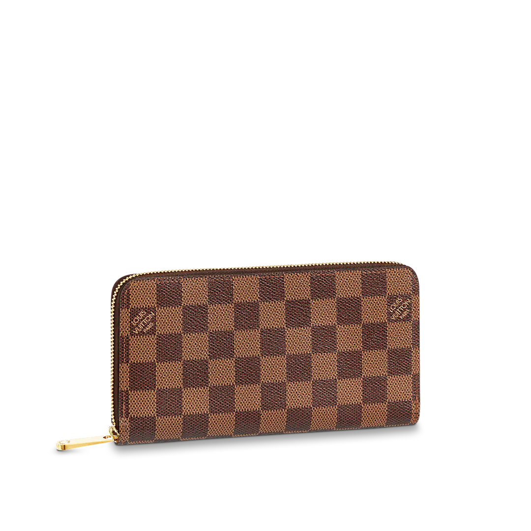 LOUIS VUITTON ZIPPY WALLET DAMIER EBENE N60046