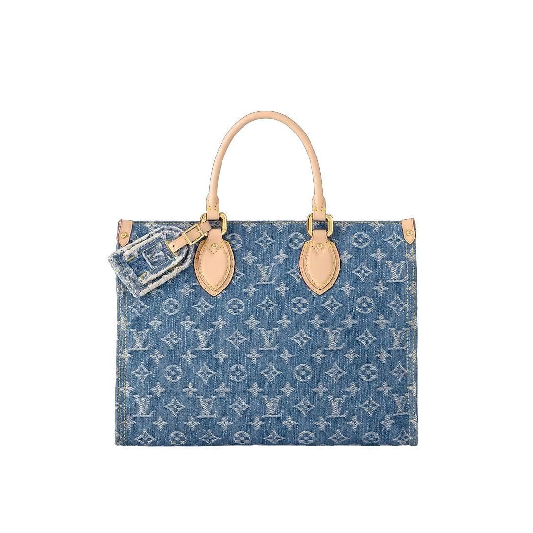 Louis Vuitton OnTheGo MM GOTS Denim
