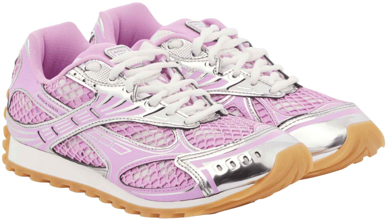 Alternative view of Bottega Veneta 'Pink' Orbit Sneakers