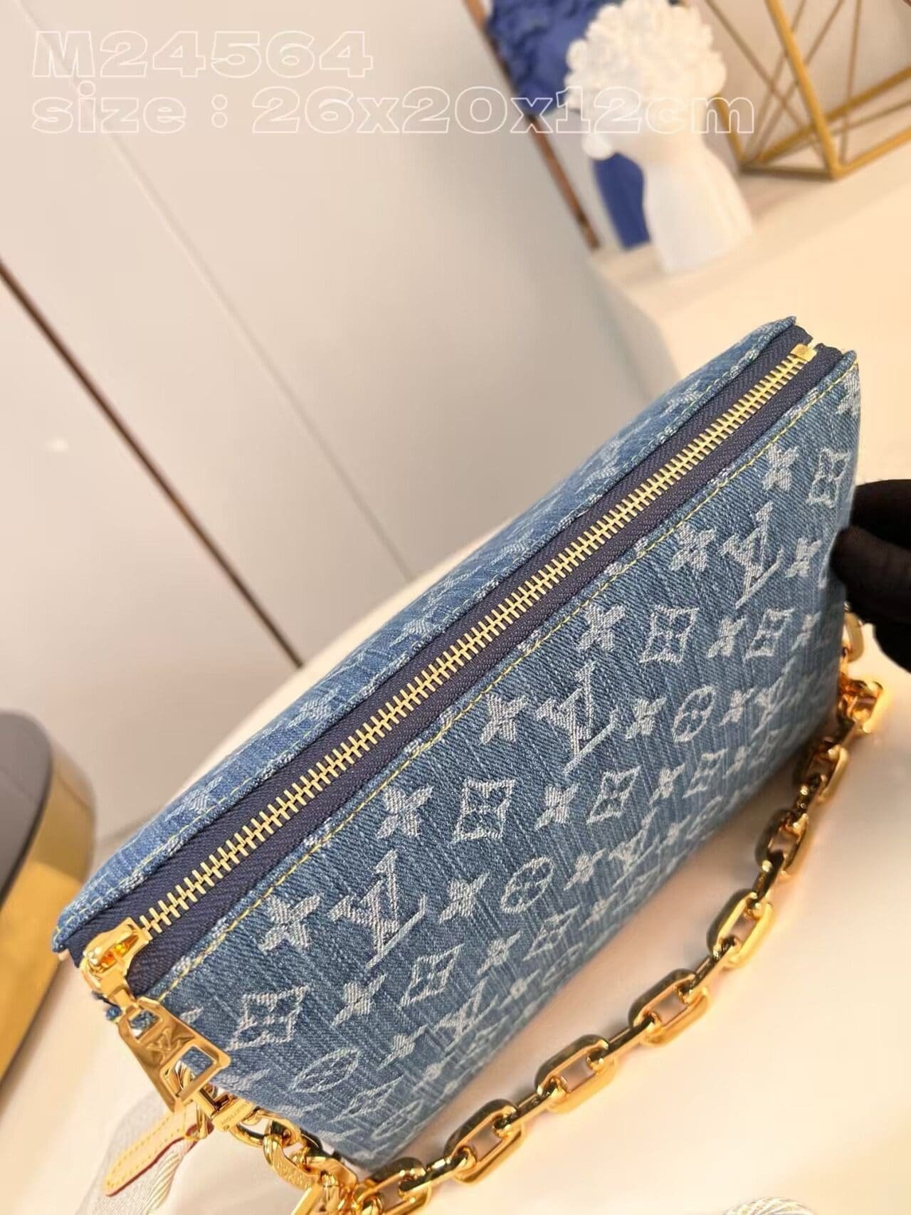 Louis Vuitton Coussin PM Organic Cotton - Image 4