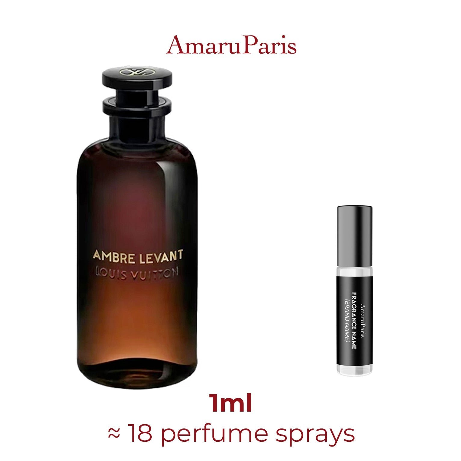 Parfum Ambre Levant Louis Vuitton Unisex Decant unisexe - Image 4