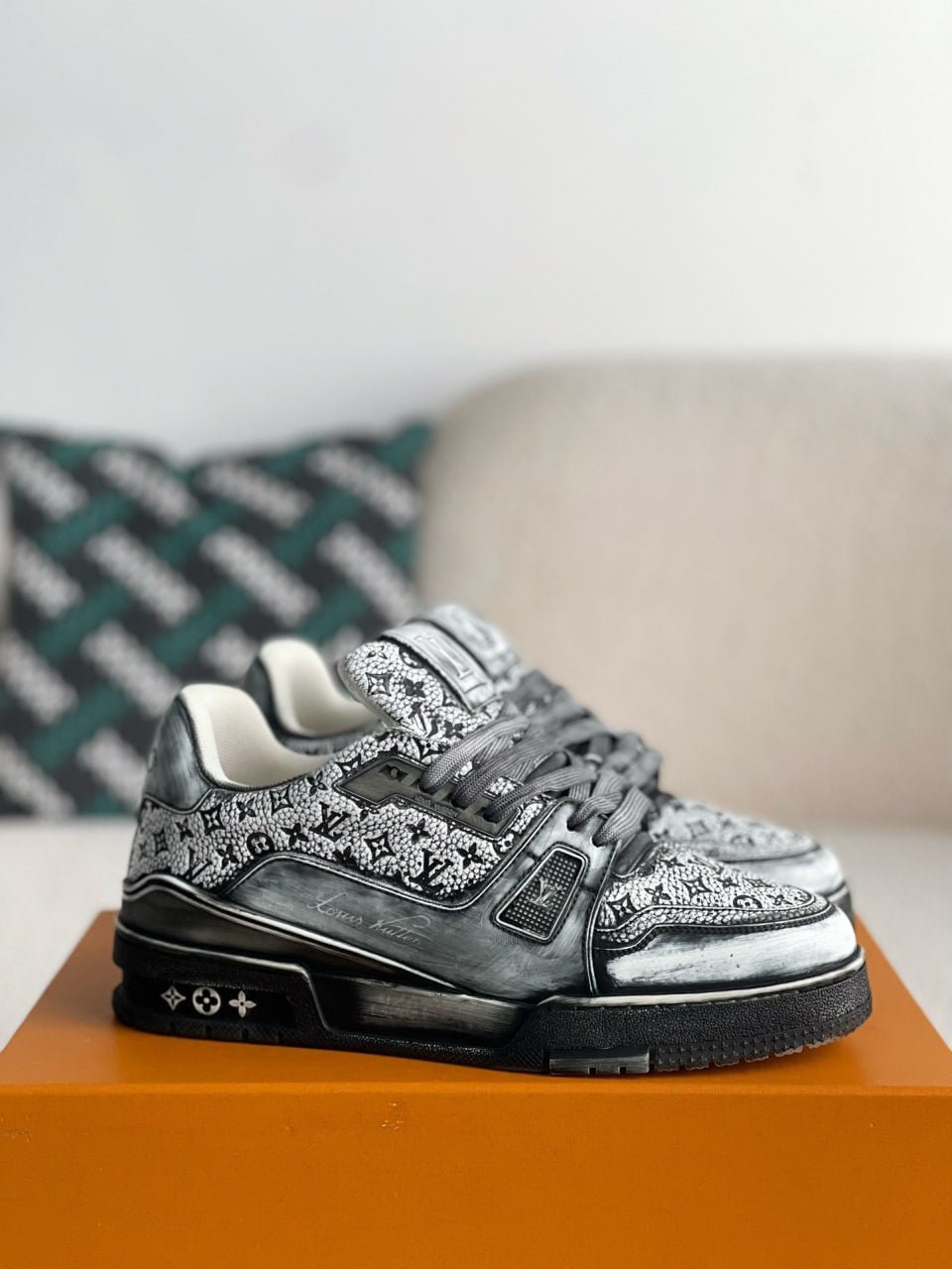 Alternative view of LV Trainer Gray