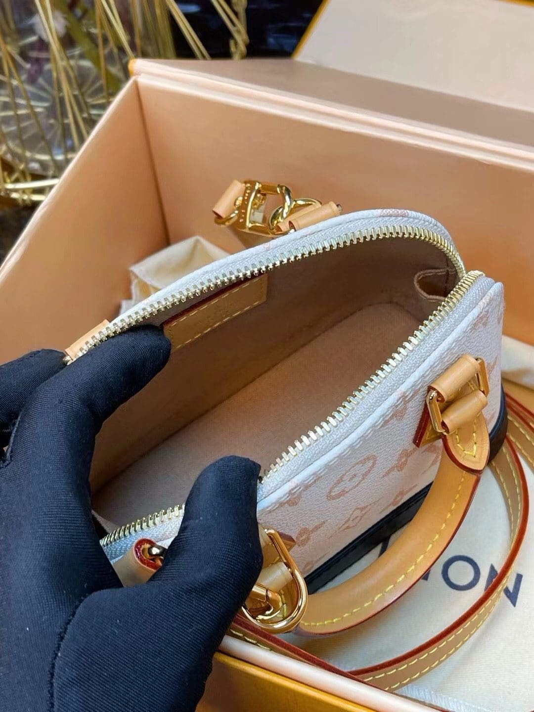 Louis Vuitton Alma Trunk BB Origine Canvas - Image 7