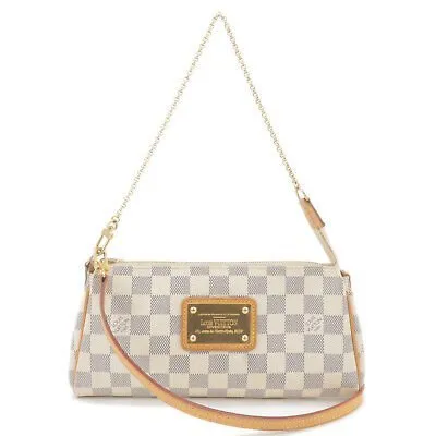 Louis Vuitton Eva Damier Azur Clutch