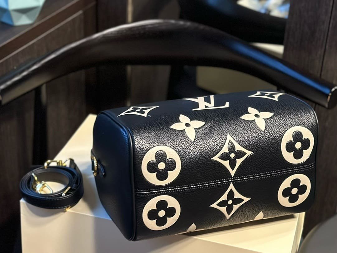 Louis Vuitton Speedy 25 Embossed Leather - Image 4