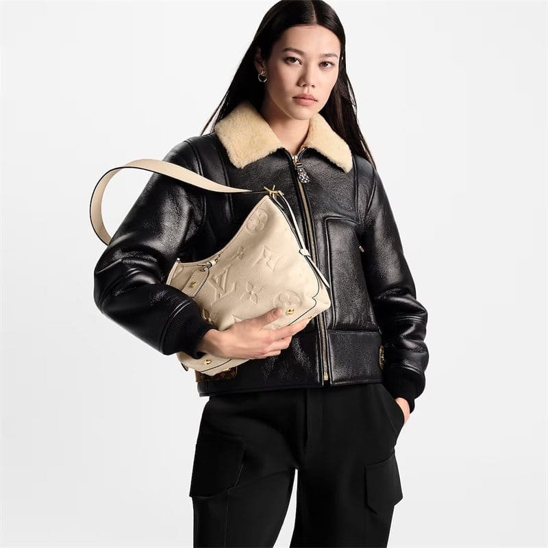 Alternative view of Louis Vuitton CarryAll PM Empreinte Cream