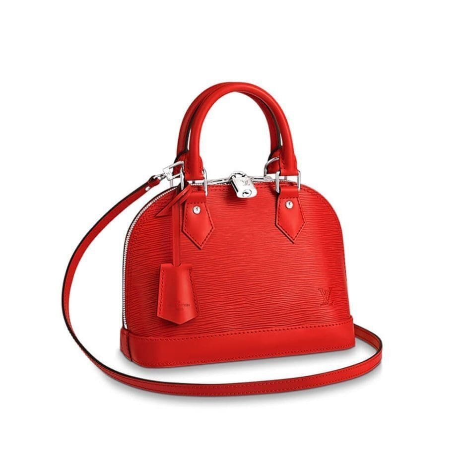 Louis Vuitton Neo Alma BB Red Epi Cowhide