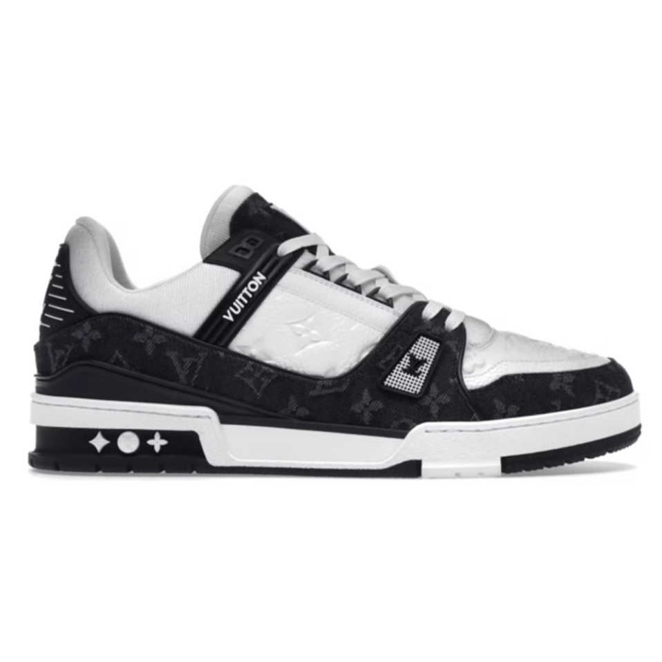 Louis Vuitton LV Trainer Sneaker 'Monogram Black Denim'